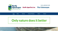 Desktop Screenshot of pacificaquagroup.com