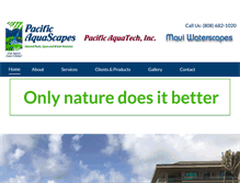 Tablet Screenshot of pacificaquagroup.com